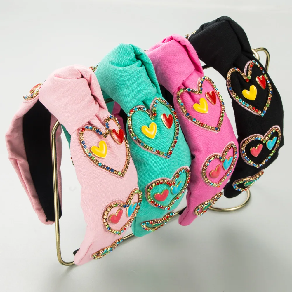 Women'S Accessories Rainbow Shops - Романтическая повязка на голову с двойным