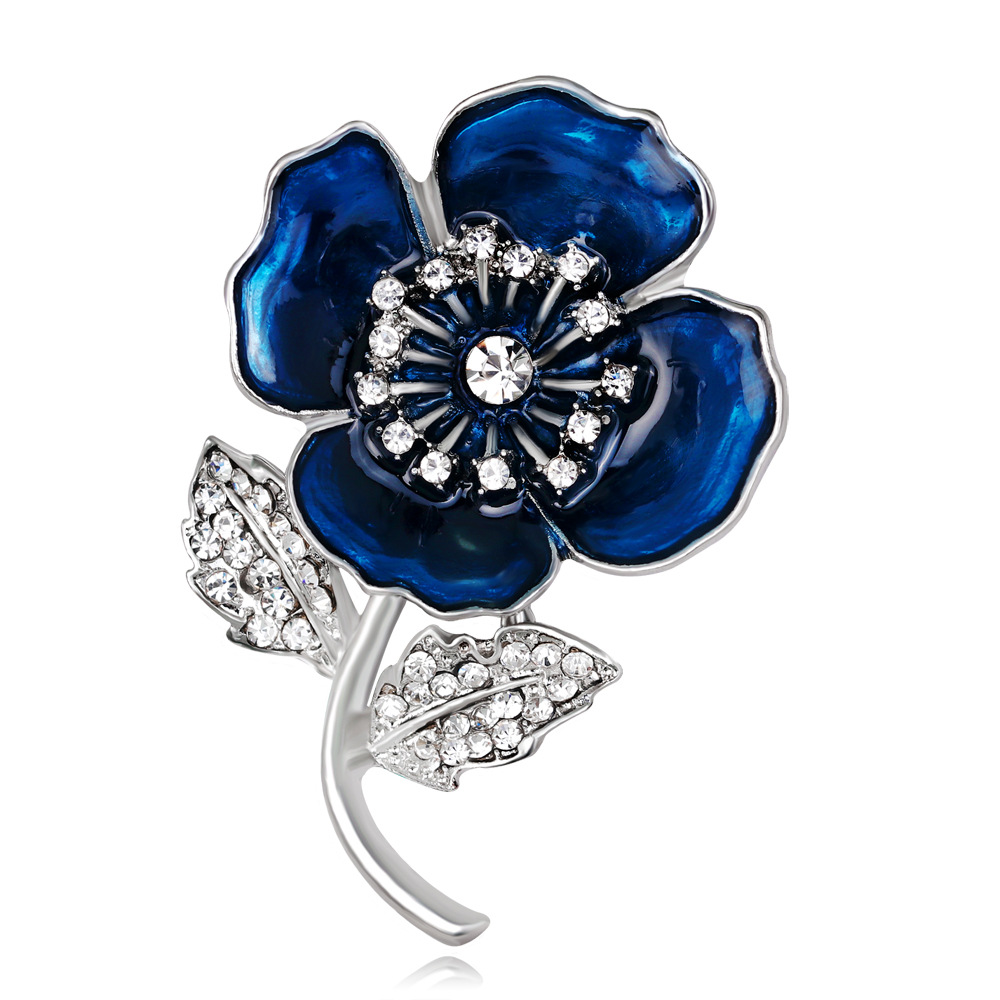 Эмалированная брошь с цветком  – обзор и цена Women'S Accessories Uk