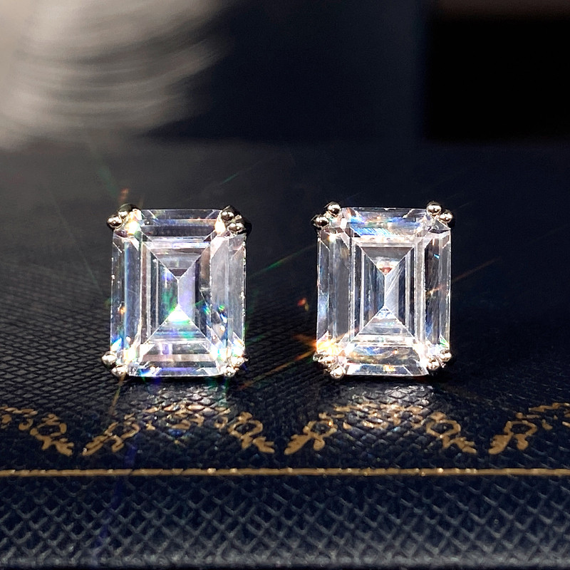 Серьги-гвоздики Huitan с квадр – обзор и цена Women'S Accessories Jewelry Sale