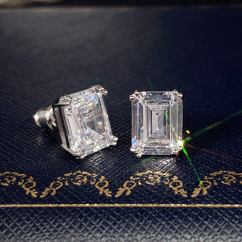 Серьги-гвоздики Huitan с квадр – обзор и цена Women'S Accessories Jewelry Sale