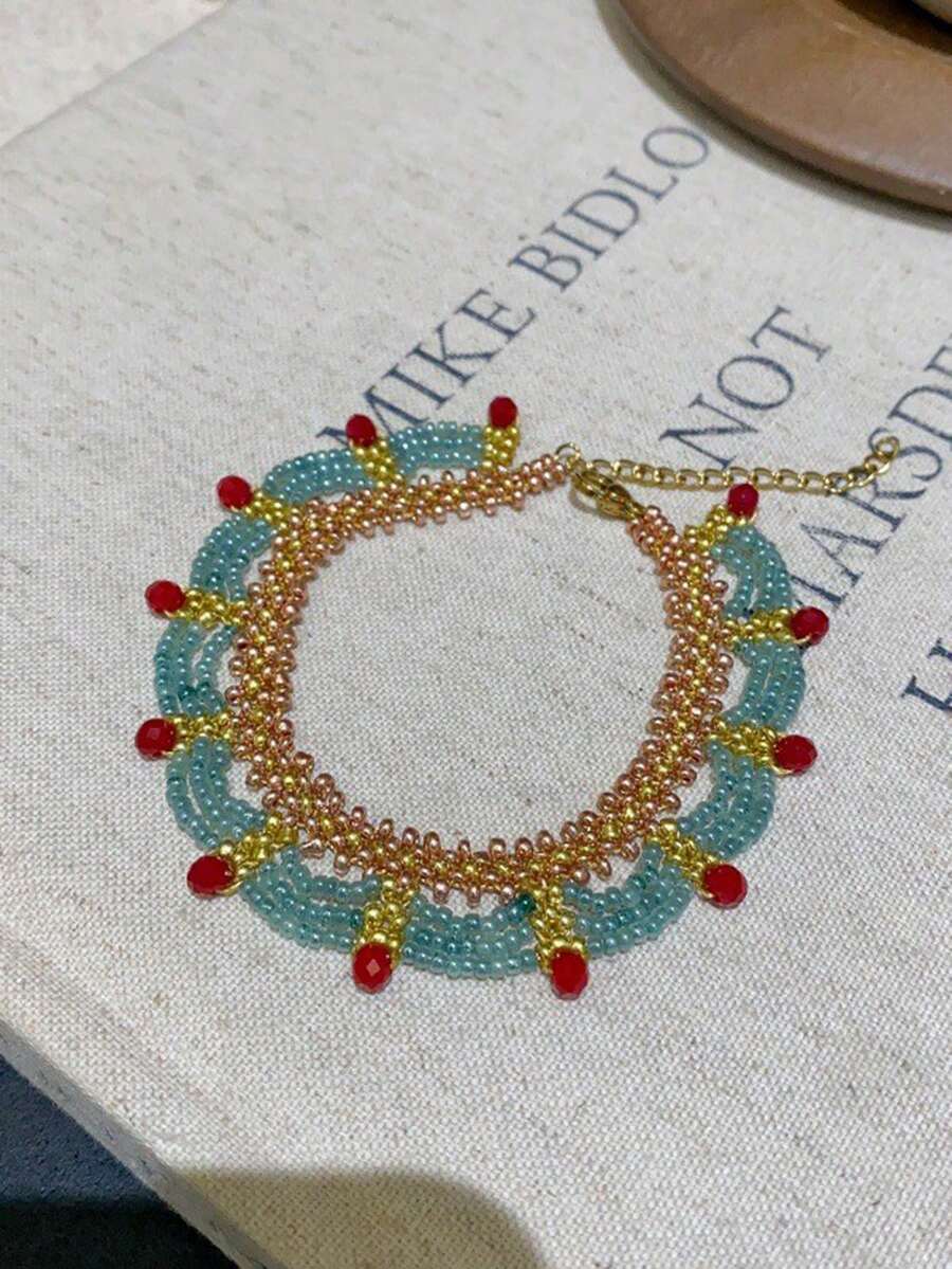Набор браслетов ручной работы  – обзор и цена Layered Necklace Set