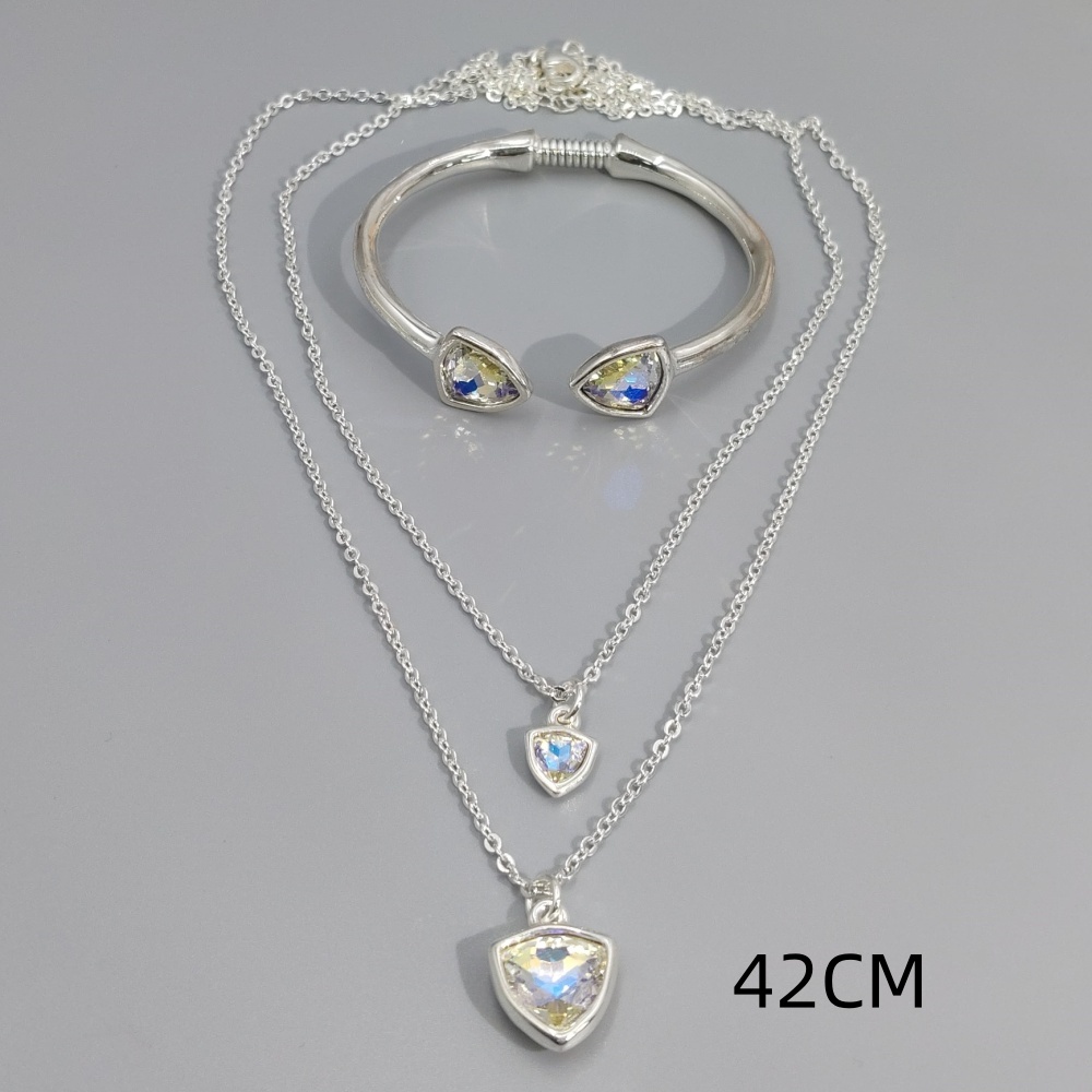 Весенний браслет из цветных кр – обзор и цена Layered Necklace Set